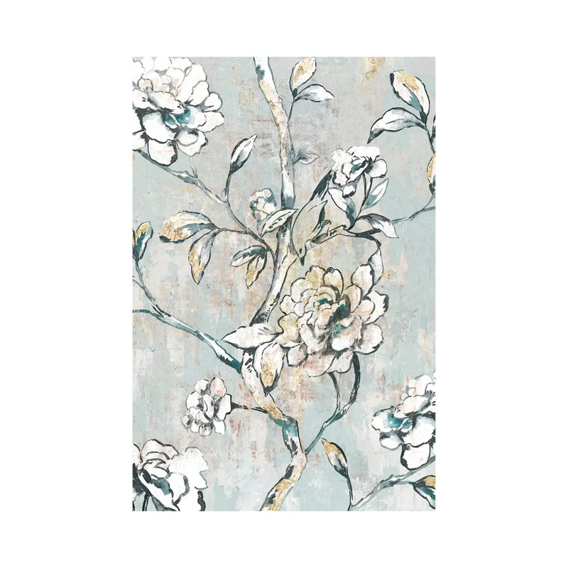 Bold White by Asia Jensen - Wrapped Canvas Print