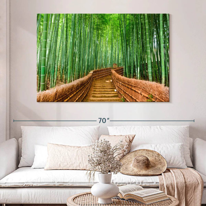 Forêt de bambous Alvord Kyoto, H 34 po x l 51 po