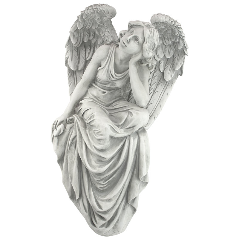 Angels Weather Resistant UV Resistant Polyresin Garden Statue