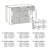 72" Sintered Stone Top Solid Wood Kitchen Island With Storage In Black-226853717