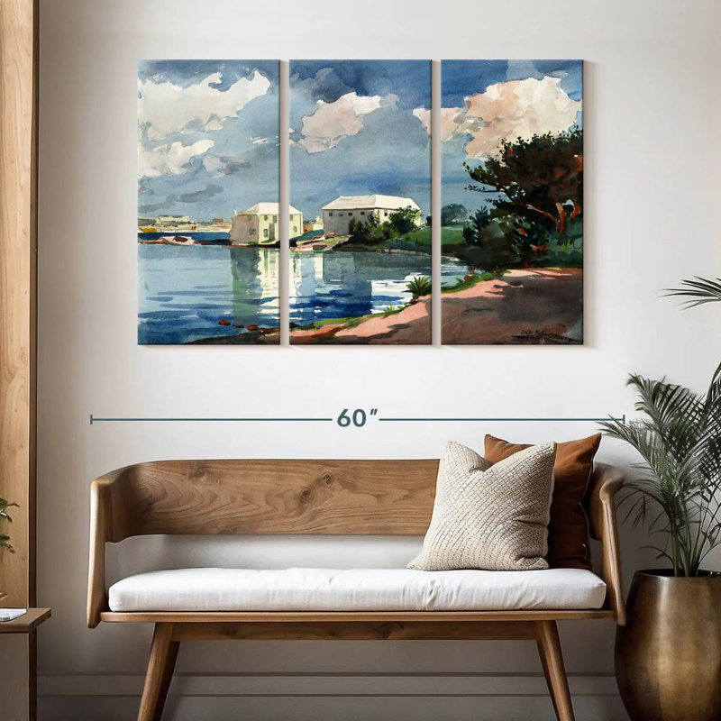 Rorry Salt Kettle Bermuda, 32" H x 50" W