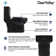 Ally Dual-Flush Elongated One-Piece Toilet with Glazed Surface Modern Toilet with Comfort Seat Height  (Seat Included)