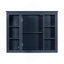 Meuble-lavabo 36 po avec armoire à pharmacie, armoire de rangement moderne avec 2 portes à fermeture douce et 4 tiroirs, meuble-lavabo simple-164513462