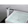 Modern Vessel Sink Faucet, Single Hole Single Handle Bathroom Tall Faucet with Waterfall Spout