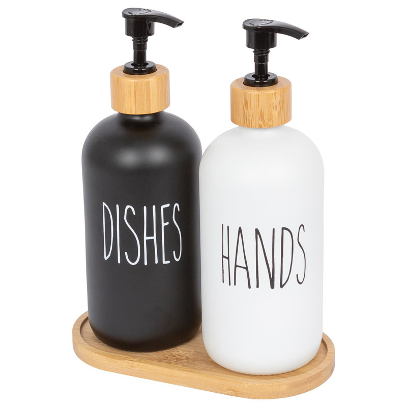 Bathroom Accessory, White/Black