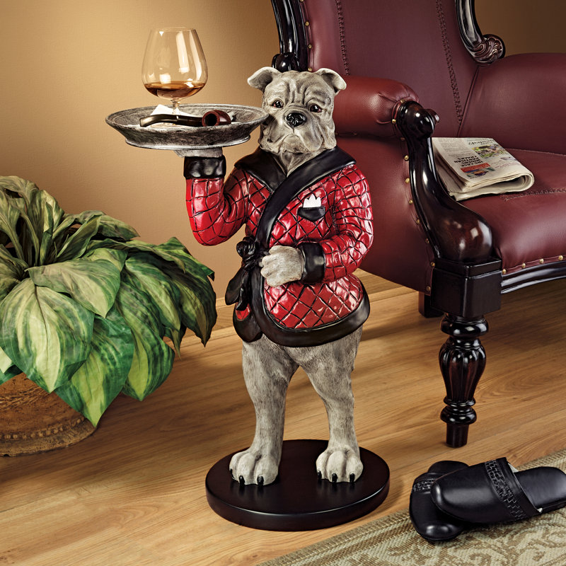 Rex the Bulldog Sculptural End Table