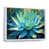 White Floater Framed