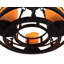 3 - Light Semi Flush Mount