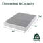 Sommier tapissier robuste - Sleep by Wayfair ™-1145439031-1157556133