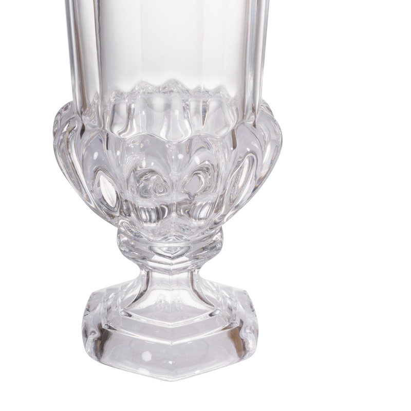 Robyn Handmade Glass Table Vase, 14.8" H