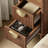 Mid-Century Modern Fluted 2-Drawer Nightstand-1186247859-1181033112