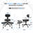 Meditation Chair with Wheels, ADHD Chair For Adults With Adjustable Back Support