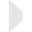 Panneaux de lambris H 24 1/4 po x l 94 1/2 po x P 3/8 po