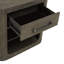Table de chevet Shaly Open avec 1 tiroir et station de charge