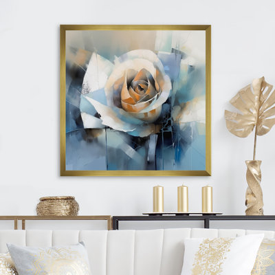 " Blue Roses in Bloom II " Print