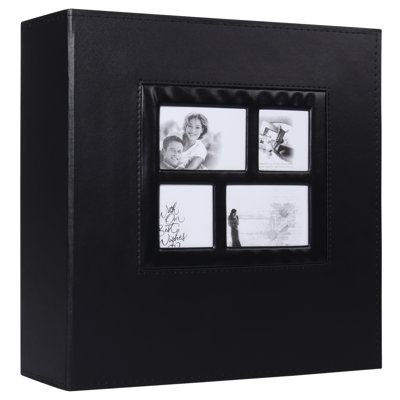 Photo Album 4x6 1000 Pockets Photos, Extra Large Capacity Family Wedding Picture Albums Holds 1000 Horizontal and Vertical Photos Cover Decor Gift Faux Print