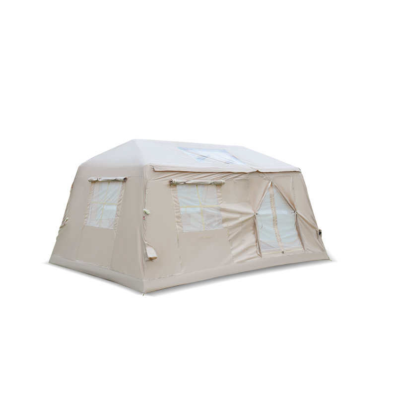 Tentes et abris de camping gonflables spacieux, tissu Oxford durable, installation facile en toutes saisons