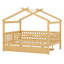 Lit en bois avec couchette-1630208363