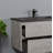 35.2 " W Wall Mounted Wall Mounted 1 Single Vanity Bathroom Vanity With Resin Top