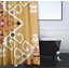 Rideau de douche simple à motif floral Alfreda-847483932