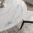 Round Glossy Sintered Stone Marble Effect Dining Table Solid Wood Pedestal Jadelyn-1141618435-1141539737