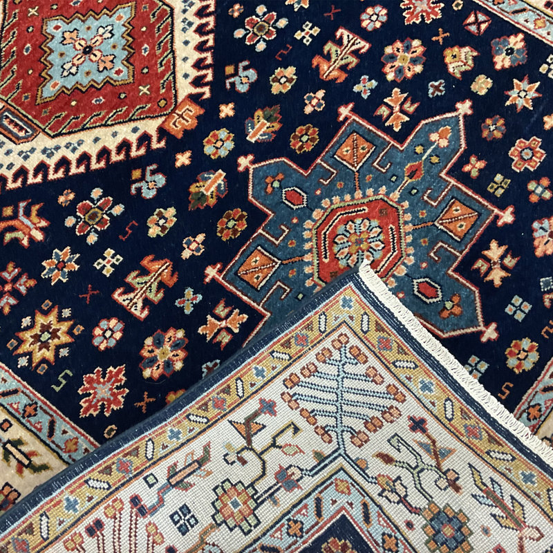  Tapis en laine fabriqué à la main Karaja