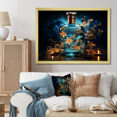 Bouteille de parfum Somas Sapphire