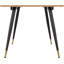 Addiemae Metal Base Dining Table