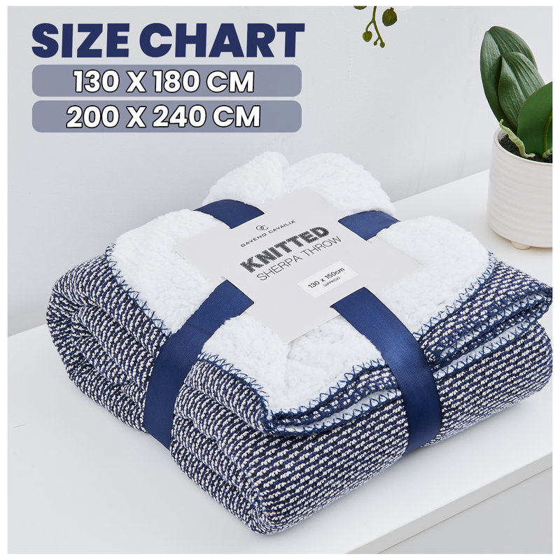 Standard Throw Blanket, Navy
