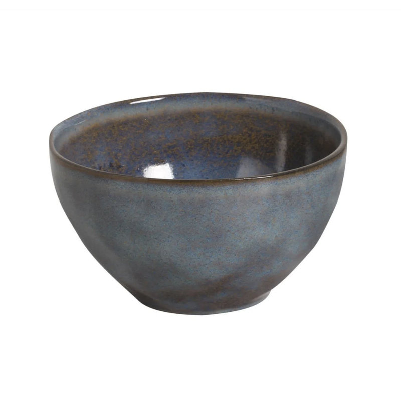 Ensemble de 6 assiettes en grès 5,24 po Titanium Commercial