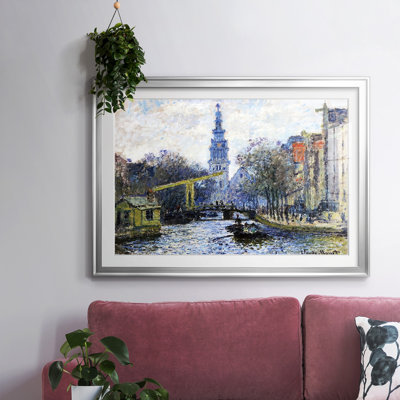 " Canal In Amsterdam, 1874 "