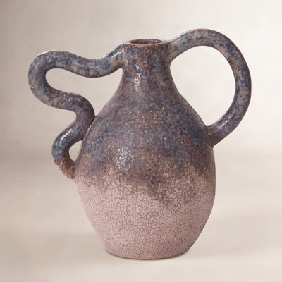 Meander Vase 7.25"x 4.75"x 7.25"