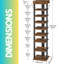 9 Pair Shoe Rack-1268139501