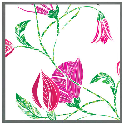 Evodio Tulips - Single Picture Frame Print
