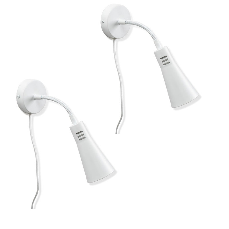 Cassadra Plug-in Swing Arm Sconce, No