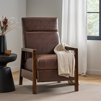 Jaiyon Faux Leather Recliner