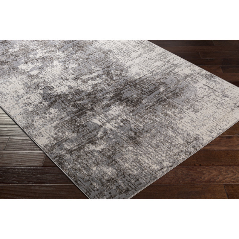 Abstract Indoor Rug, Rectangle 3'3" x 4'5"