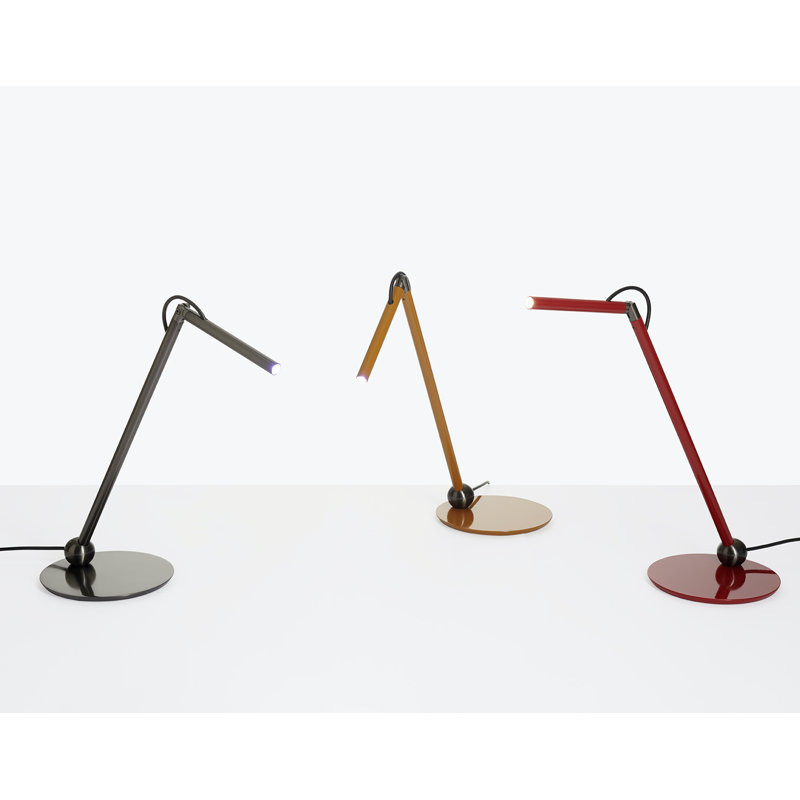 Calamaio LED Desk Table Lamp, Red