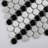 0.75" x 0.75" Porcelain Penny round Wall & Floor Tile