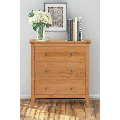 Madelynn 70cm W 3 - Drawer Chest of Drawers