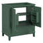 Dark 30" Bathroom Vanity Base, Solid Wood & Construction, Multi-Functional Cabinet With Door And Drawer, Adjustable Shelf, Assembly Base Only 30", , , Drawer Storage Options, Required
