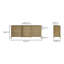 Sadie 6 - Drawer Solid Wood Dresser
