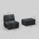 Middle Seat And A Ottoman Of The Modular Sofa