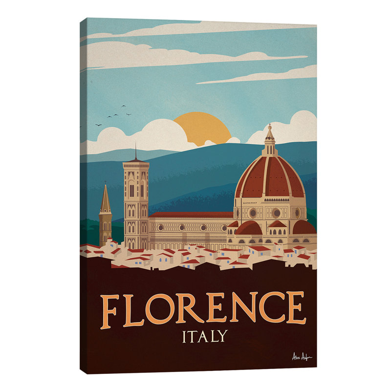 Florence by IdeaStorm Studios - No Frame Print on Canvas, 66.04 cm H x 45.72 cm W x 1.91 cm D