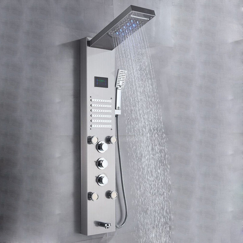 48 panneaux de douche avec