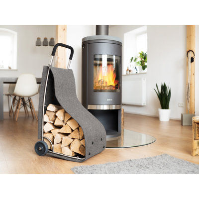 Bobby 40.5cm W Metal Log Rack