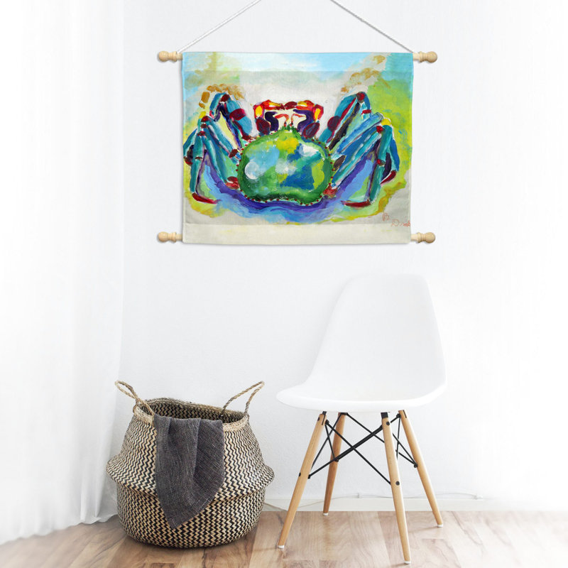 Suspension en polyester crabe