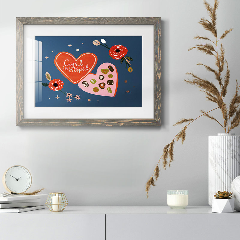 Happy Galentine II, Gris, H 22 po x l 32 po x P 1,5 po