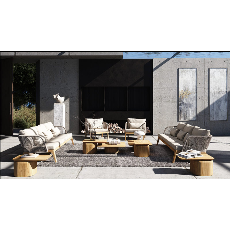 Amadora Outdoor Teak Side Table