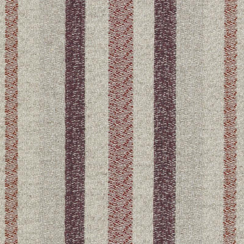 Laura Kirar II Barras Fabric, Currant